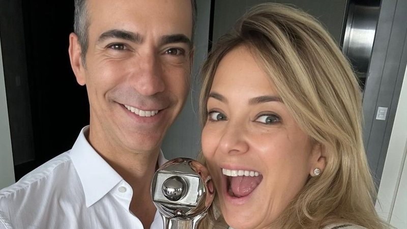 César Tralli e Ticiane Pinheiro