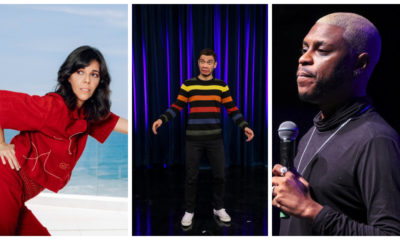 Flavia Reis, Igor Guimarães e Yuri Marçal agitam o Qualistage com 'Humor Contra-Ataca' (Foto: Divulgação)