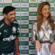 Abel Ferreira e Leila Pereira Palmeiras