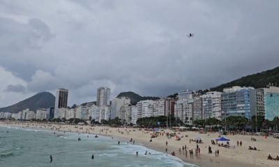 Praia na Zona Sul do Rio