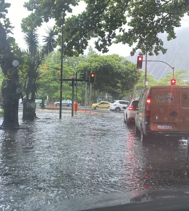 Chuva causa transtornos no Rio