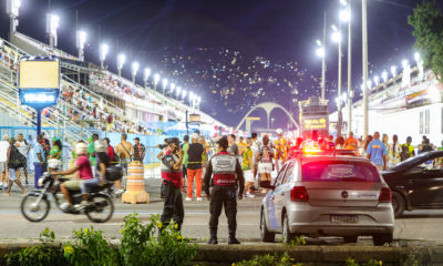 Governo do Rio intensifica segurança durante ensaios técnicos na Sapucaí