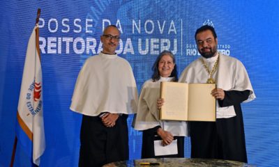 Nova reitora da UERJ toma posse (Foto: Divulgação)