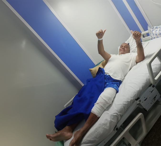 Hospital Geral de Itaguaí e Governo do RJ estabelecem parceria inédita para cirurgias de próteses de joelho (Foto: Divulgação)