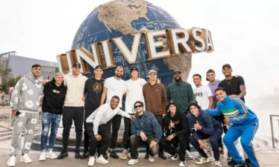 Jogadores do Flamengo em Orlando
