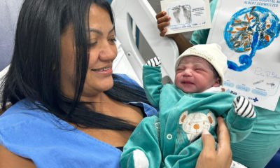Confira os primeiros bebês nascidos na cidade do Rio em 2024