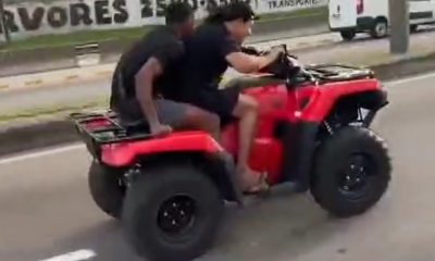 Quadriciclo na Avenida Brasil