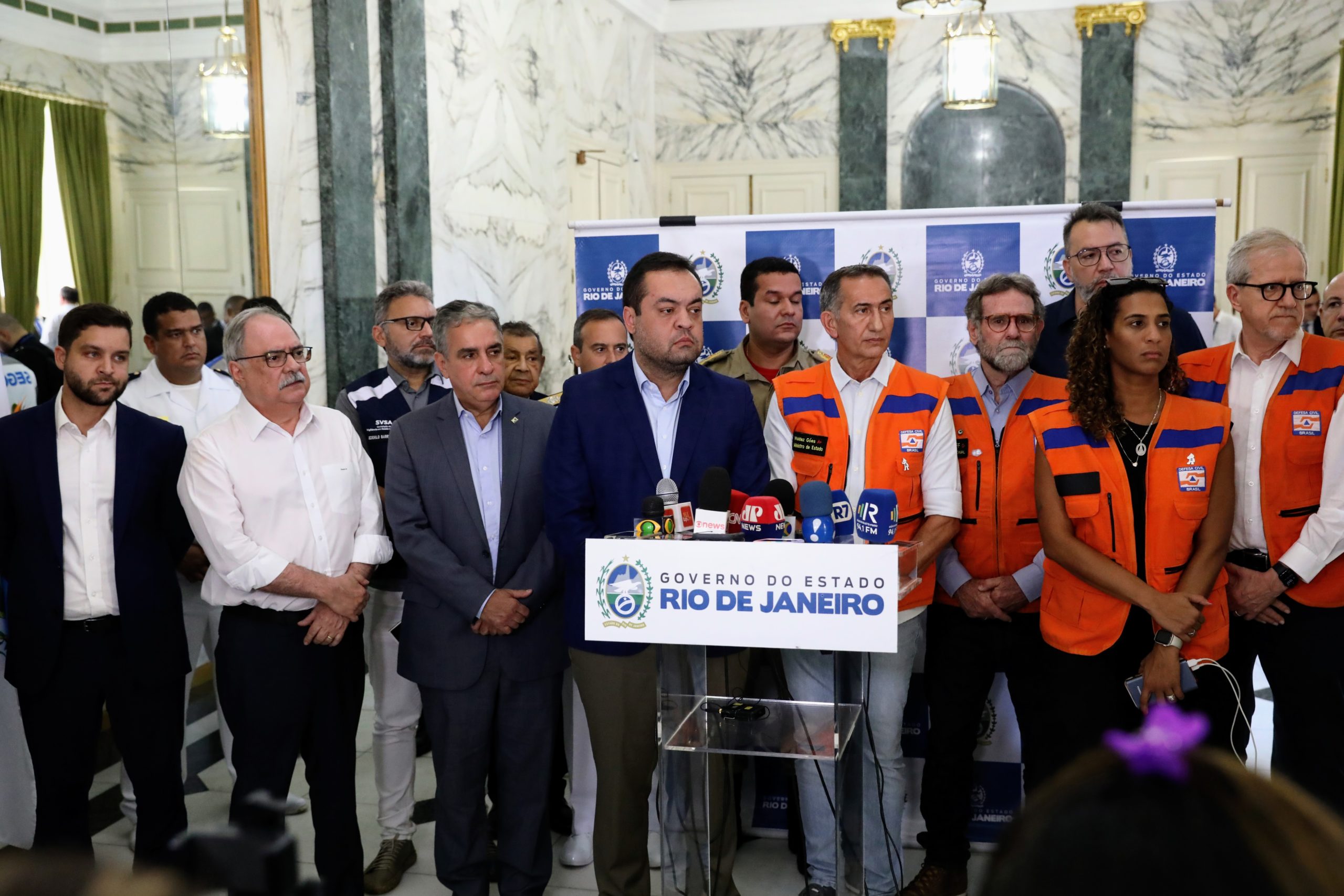 Castro determina criação de plano de ações para recuperação de municípios prejudicados pelas chuvas (Foto: Rafael Campos/ Divulgação)