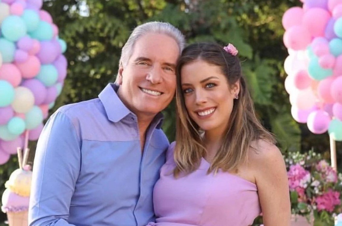 Roberto Justus e a filha Fabiana