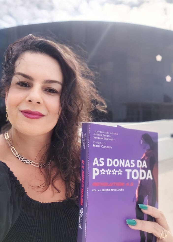 Neuropsicóloga Niteroiense participa como coautora da edição comemorativa "As donas da P* toda: Revolution 4.0" (Foto: Divulgação)