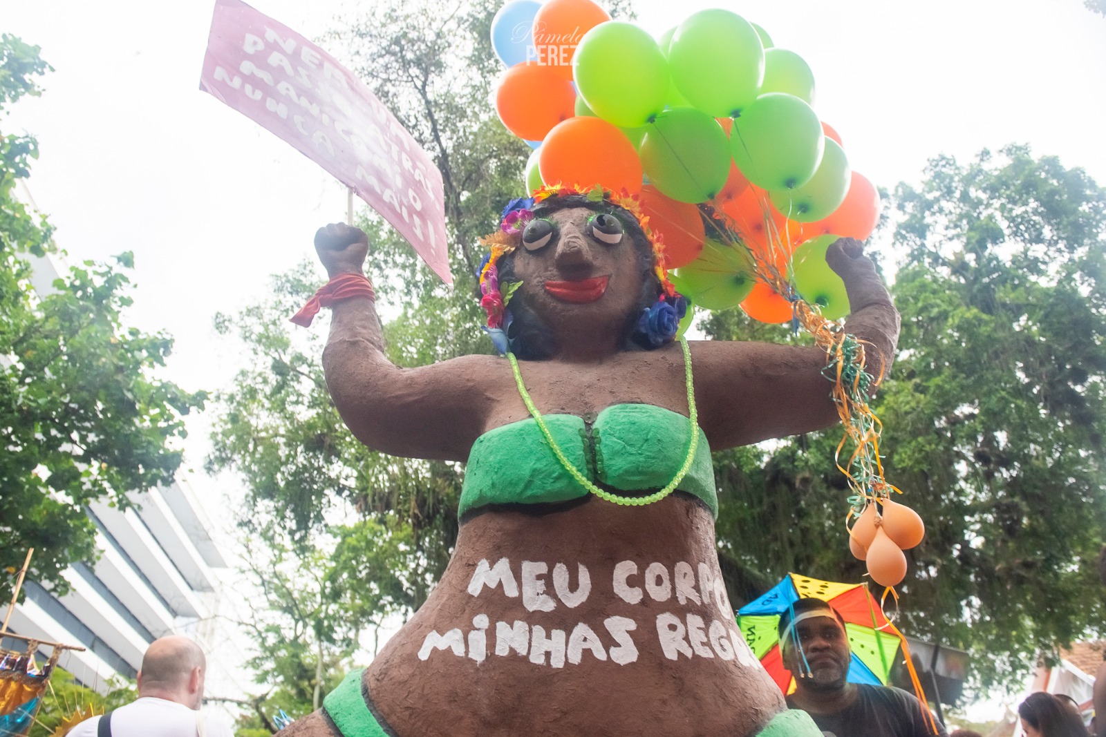 Concursos escolhem os sambas de blocos de saúde mental (Foto: Pamela Perez/ Divulgação)