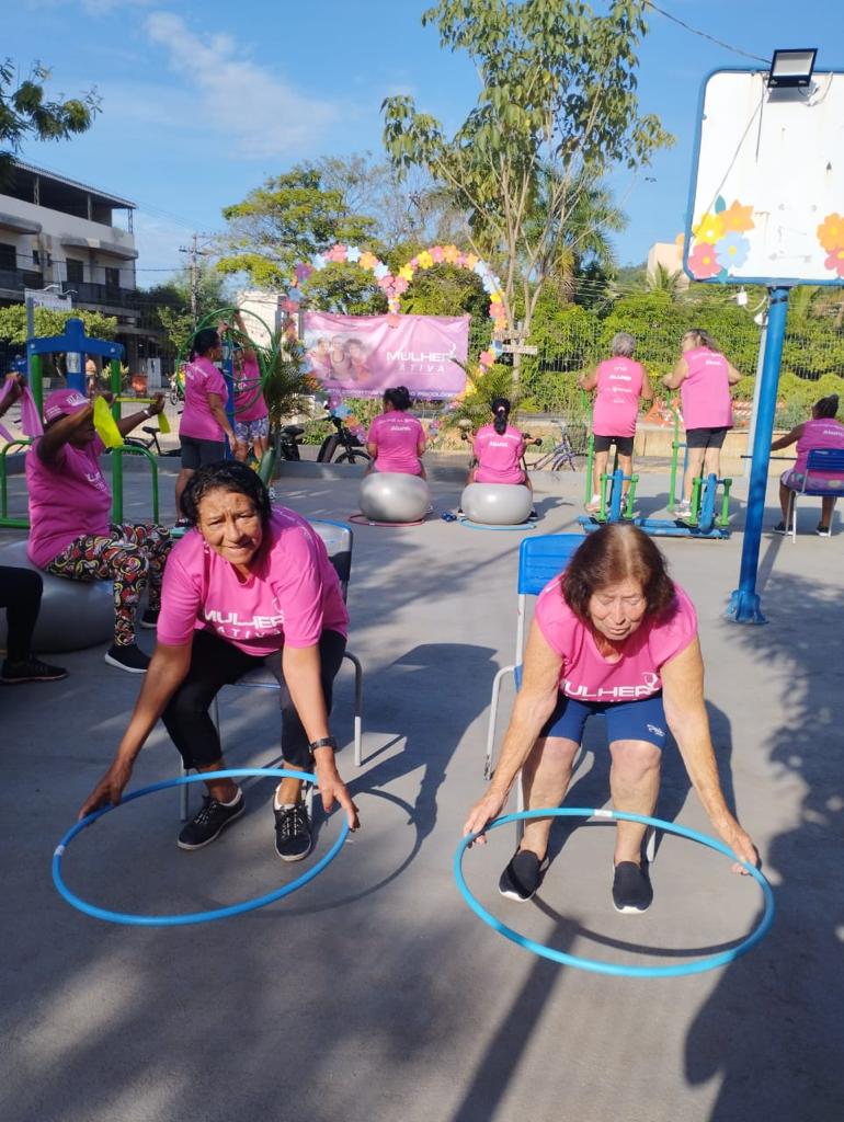 Projeto Mulher Ativa abraça público feminino com atividades esportivas e apoio na prevenção e no combate à violência contra a mulher (Foto: Divulgação)