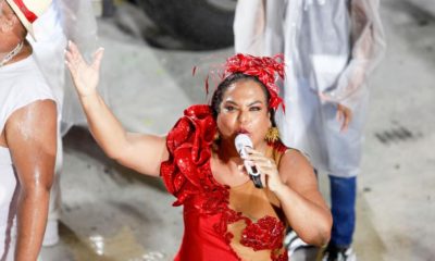 Cantora Pipa Brasey se une a grandes nomes da música ao comandar carro de som na Sapucaí (Foto: Divulgação)