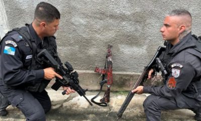 Polícia Militar apreende fuzil em operação na zona norte