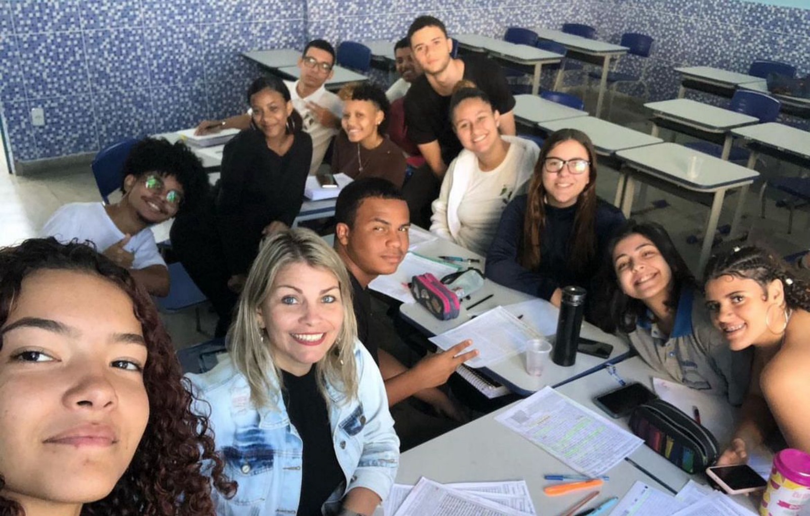 Alunos de escola estadual de Nilópolis mandam bem na redação do Enem 2023 (Foto: Divulgação)