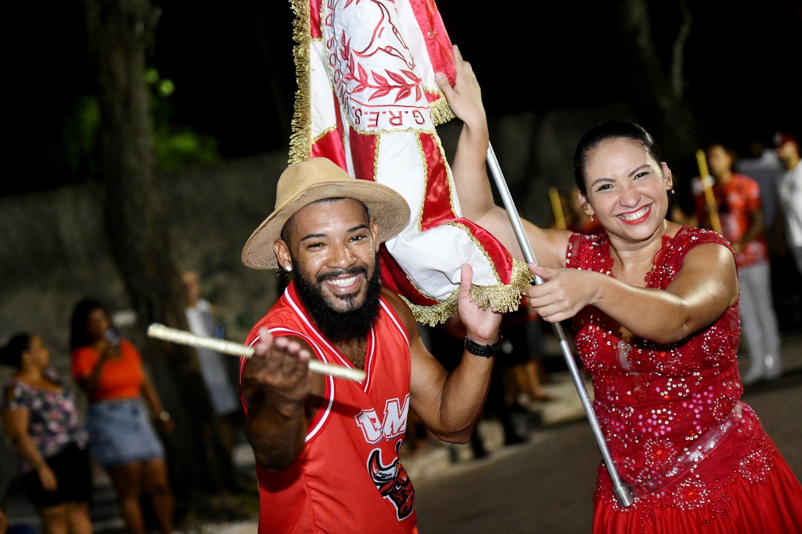 Casais da Unidos de Padre Miguel intensificam ensaios e adotam tratamento psicológico para brilharem na Sapucaí (Foto: Diego Mendes/ Comunicação UPM)