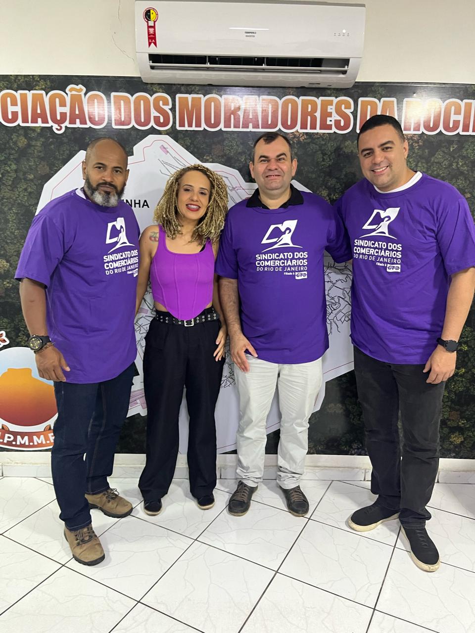 Sindicato dos Comerciários inaugura núcleo na Rocinha para atendimento à categoria (Foto: Divulgação)