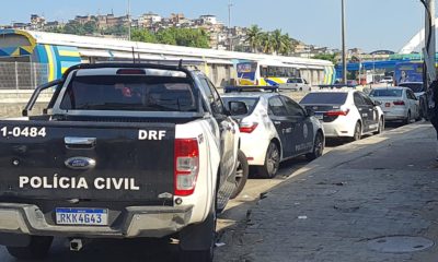 Policiais civis no Complexo da Maré