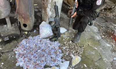 Polícia Militar interdita refinaria de drogas em Manguinhos