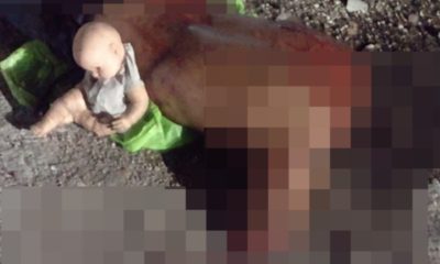 Imagem de homem esquartejado na Gardênia Azul