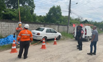 Light realiza operação contra furto de energia em Seropédica (Foto: Divulgação)