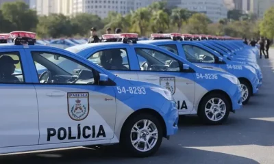Viaturas da Polícia Militar do RJ