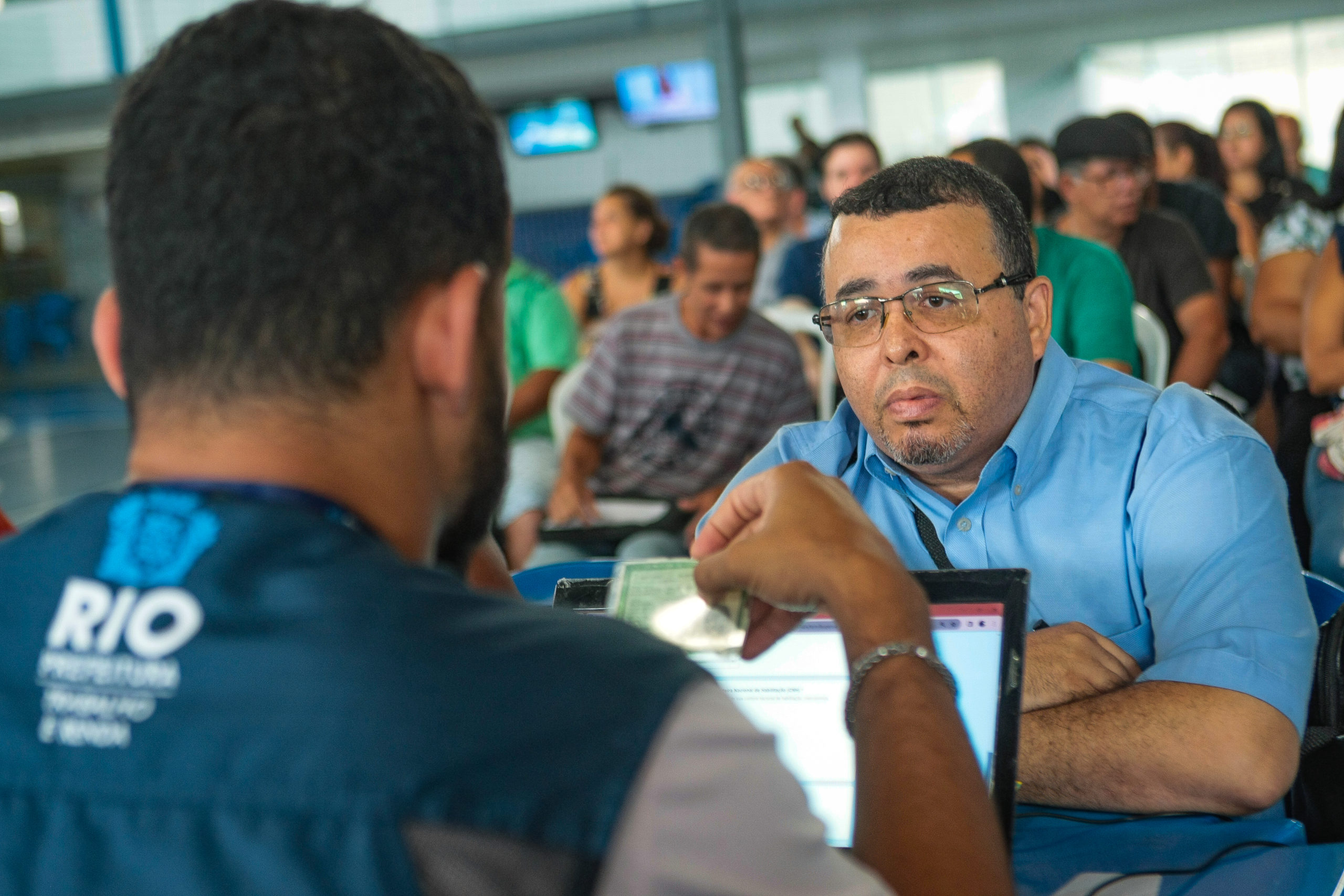 Trabalha Rio na Ilha do Governador Foto Roberto Moreyra - SMTE 10