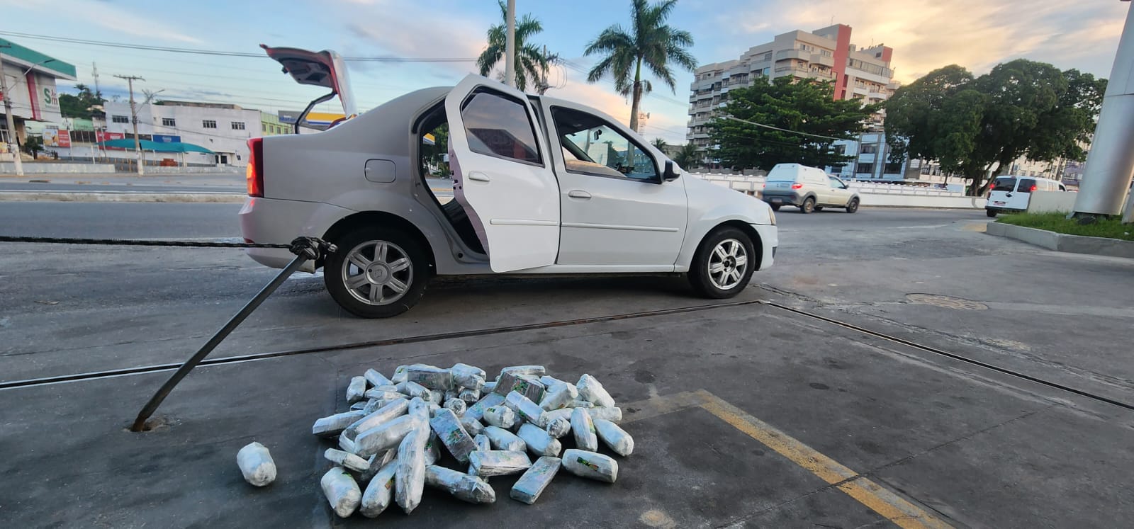 PM apreende 45 tabletes de maconha avaliadas em R$50 mil na Região dos Lagos