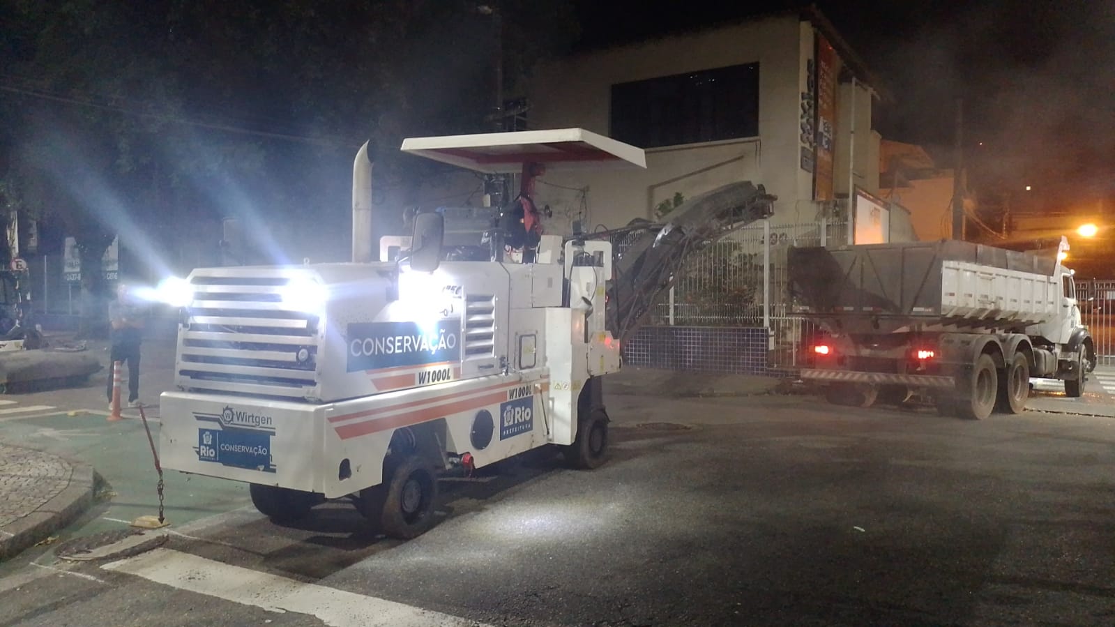 Ruas da Tijuca recebem novo asfalto (Foto: Divulgação)