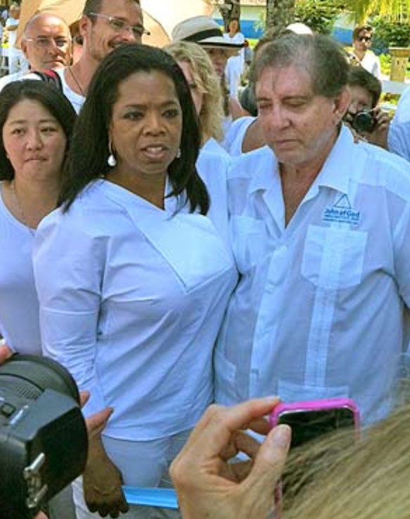 Oprah Winfrey e João de Deus