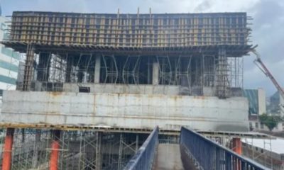 Prédio interditado no Centro do Rio