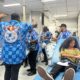 Hemorio recebe visita de Beija-Flor para incentivar doação de sangue