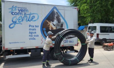 Técnicos da Águas do Rio