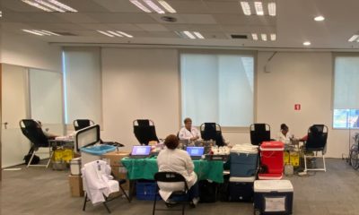 Doação de sangue na Barra da Tijuca