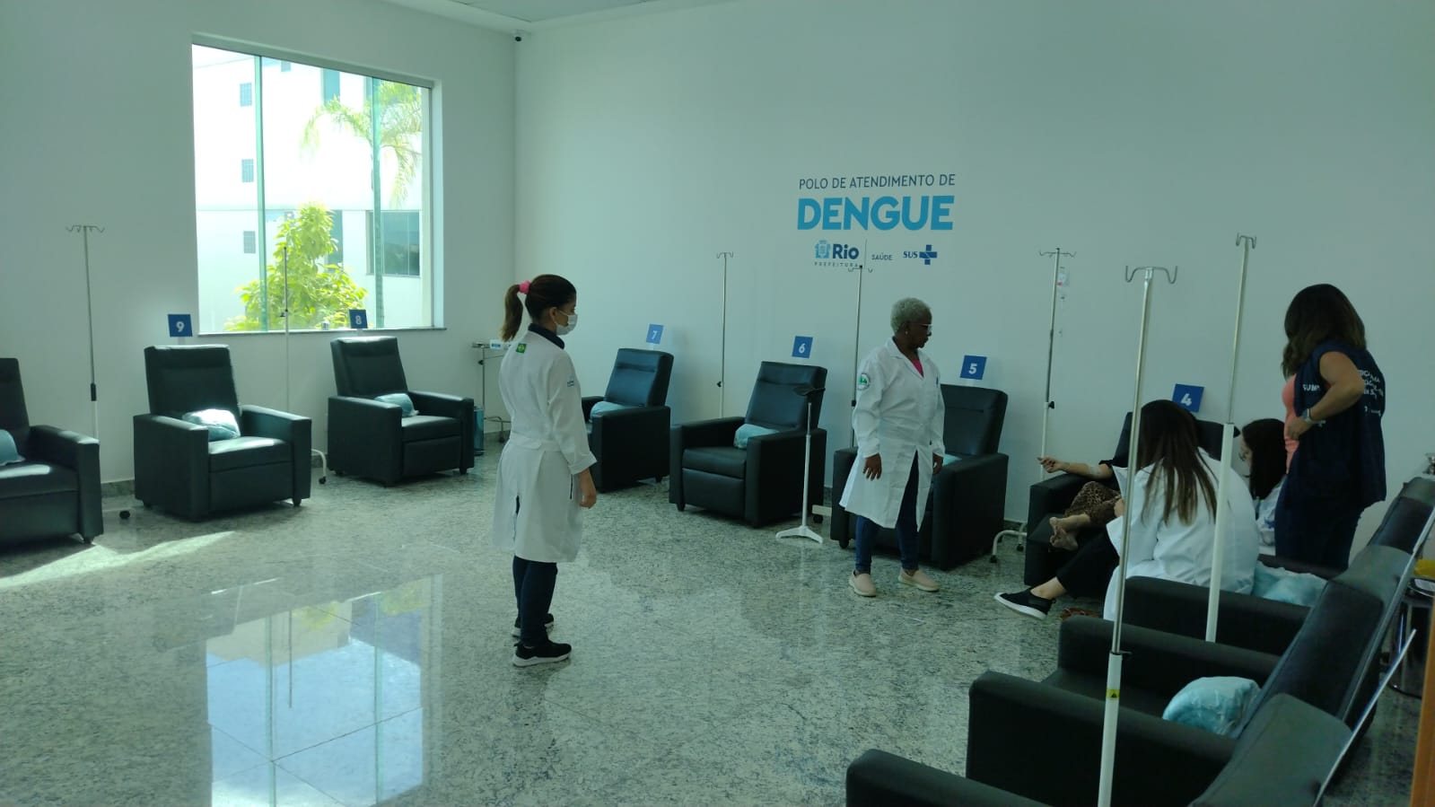 Novo polo de atendimento para pacientes com dengue é inaugurado no Rio