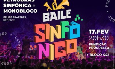 Orquestra Petrobras Sinfônica e Monobloco se reúnem em Baile Sinfônico (Foto: Divulgação)