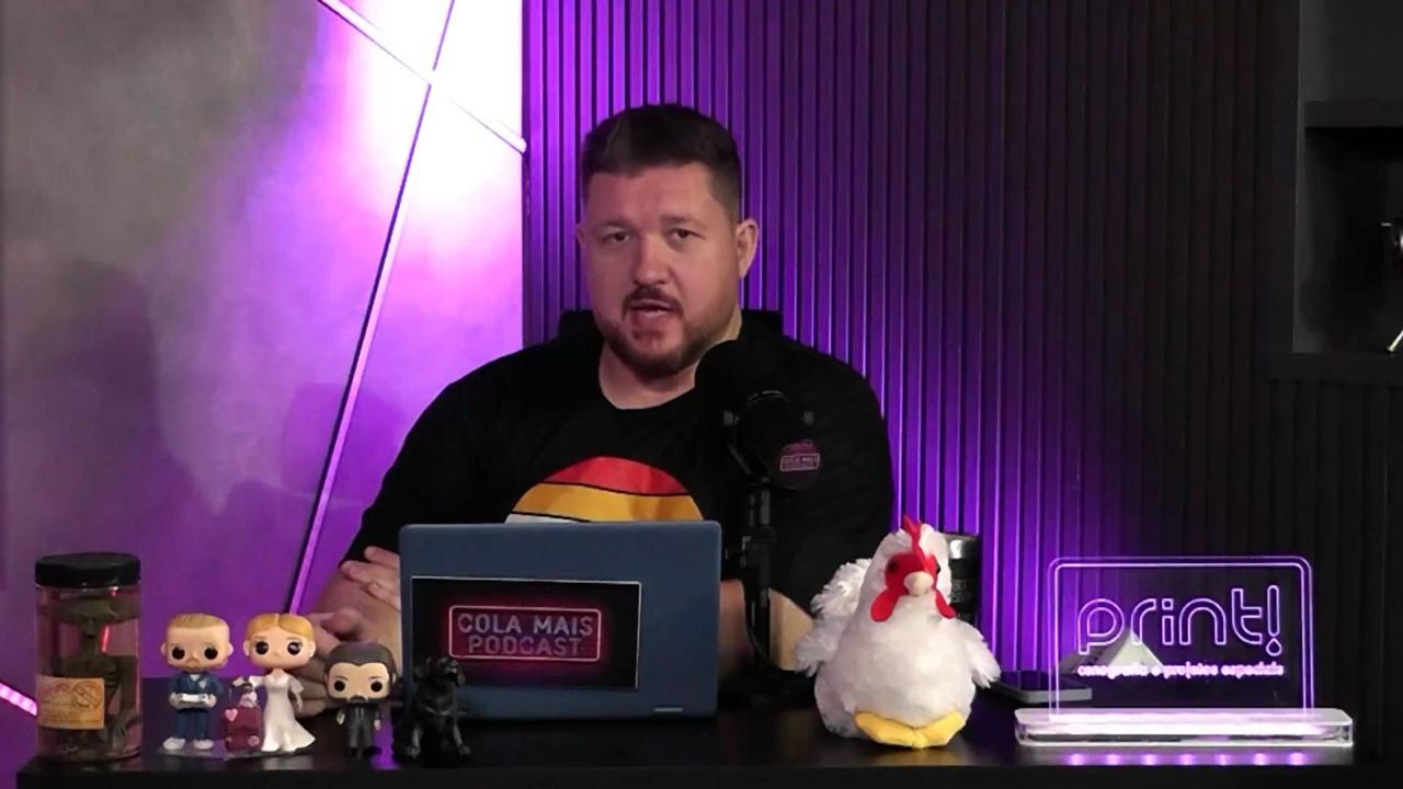 Sucesso na temporada 2023 do Cola Mais Podcast (Foto: Divulgação)