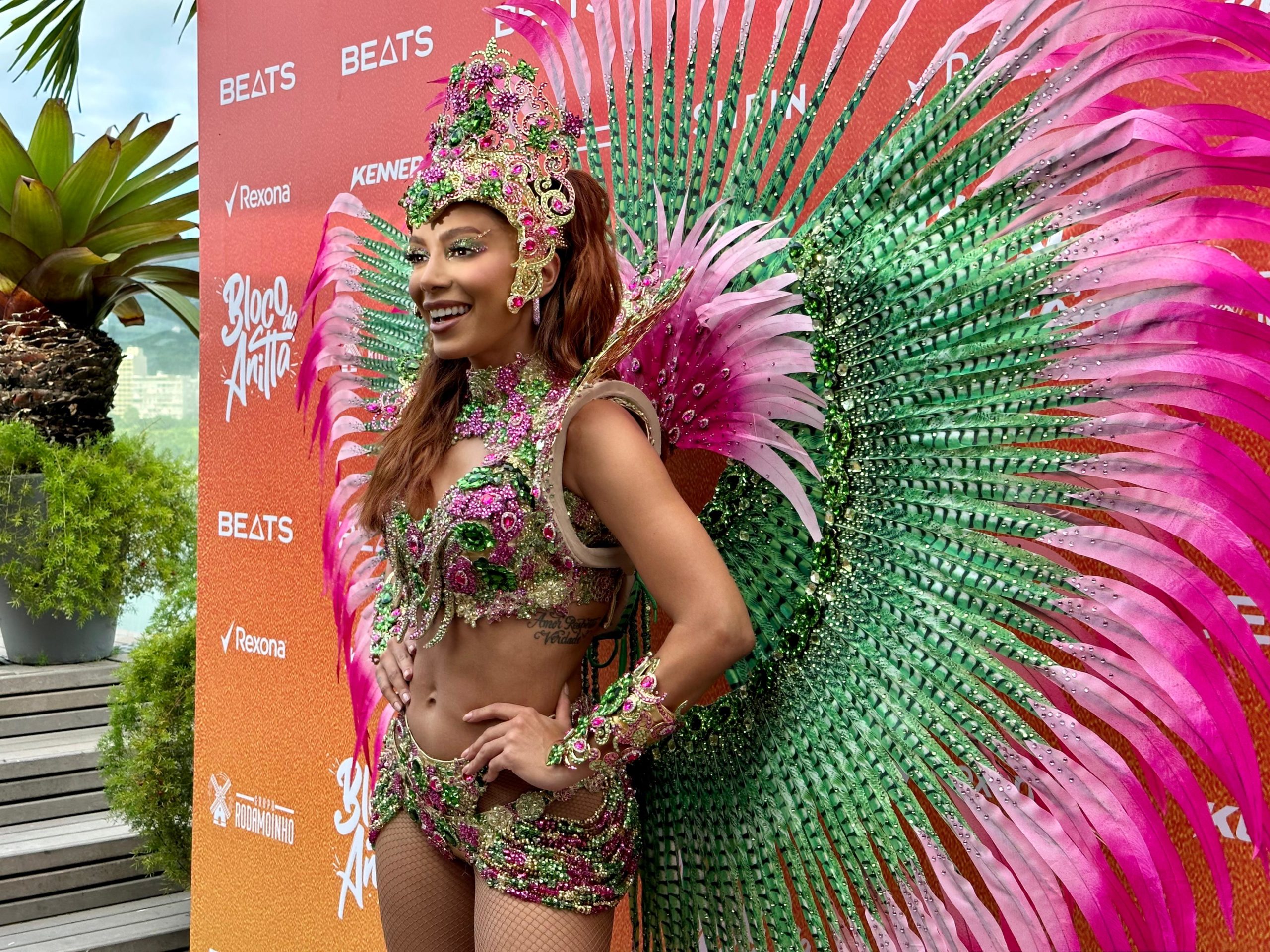 Anitta (Foto: Thamiris Teza/ Super Rádio Tupi)