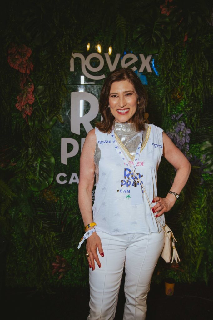 Beth Goulart no Camarote Novex Praia Rio