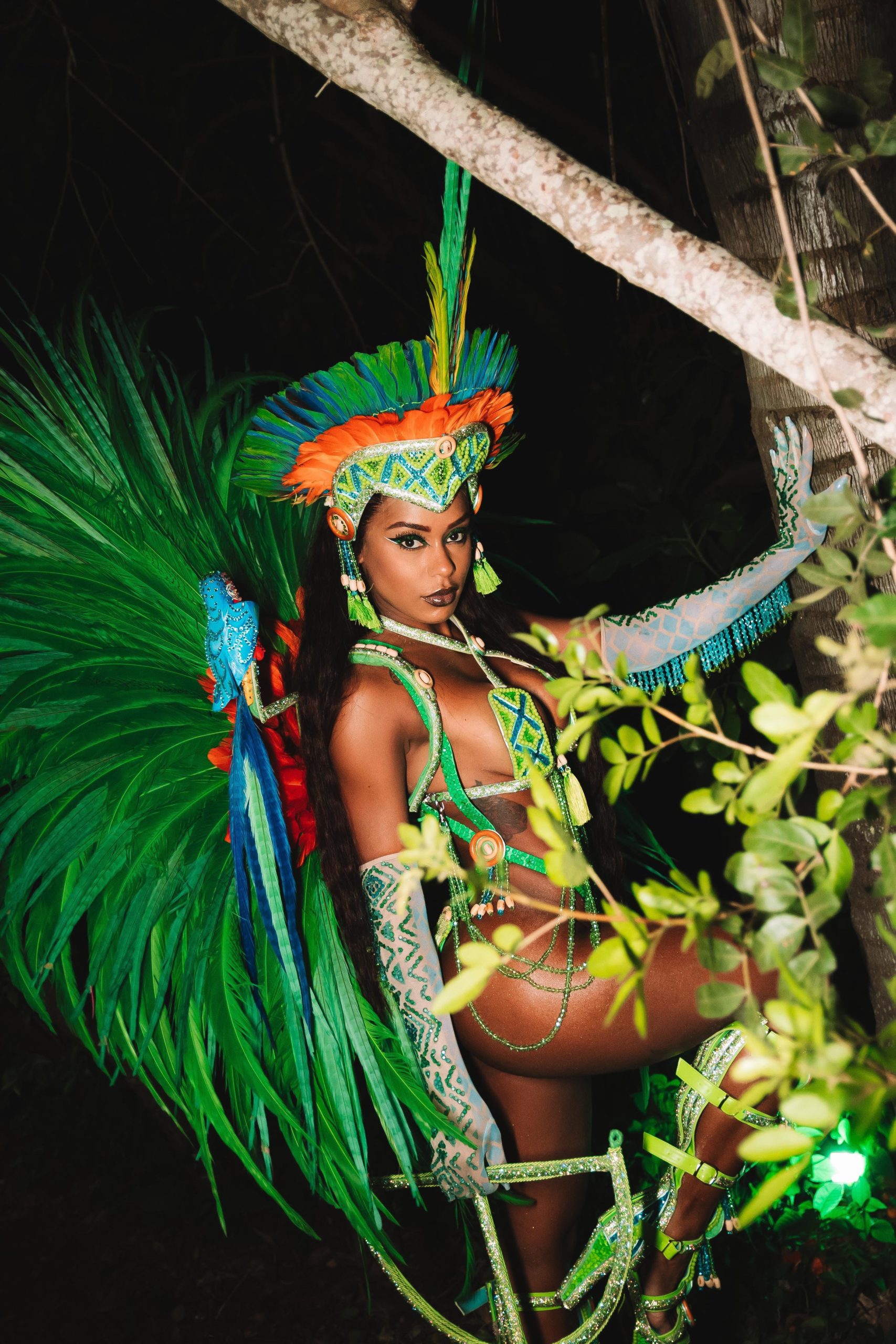 Recebba brilha no Carnaval do Salgueiro há 15 anos