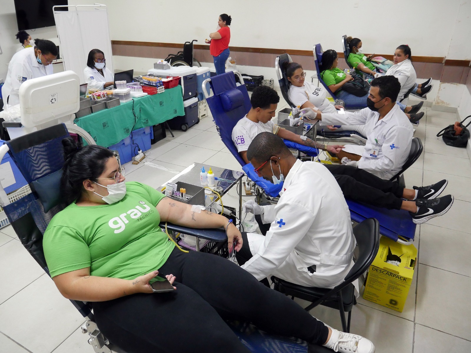 Universidade Castelo Branco e Hemorio promovem campanha de doação de sangue na próxima quinta (Foto: Divulgação)