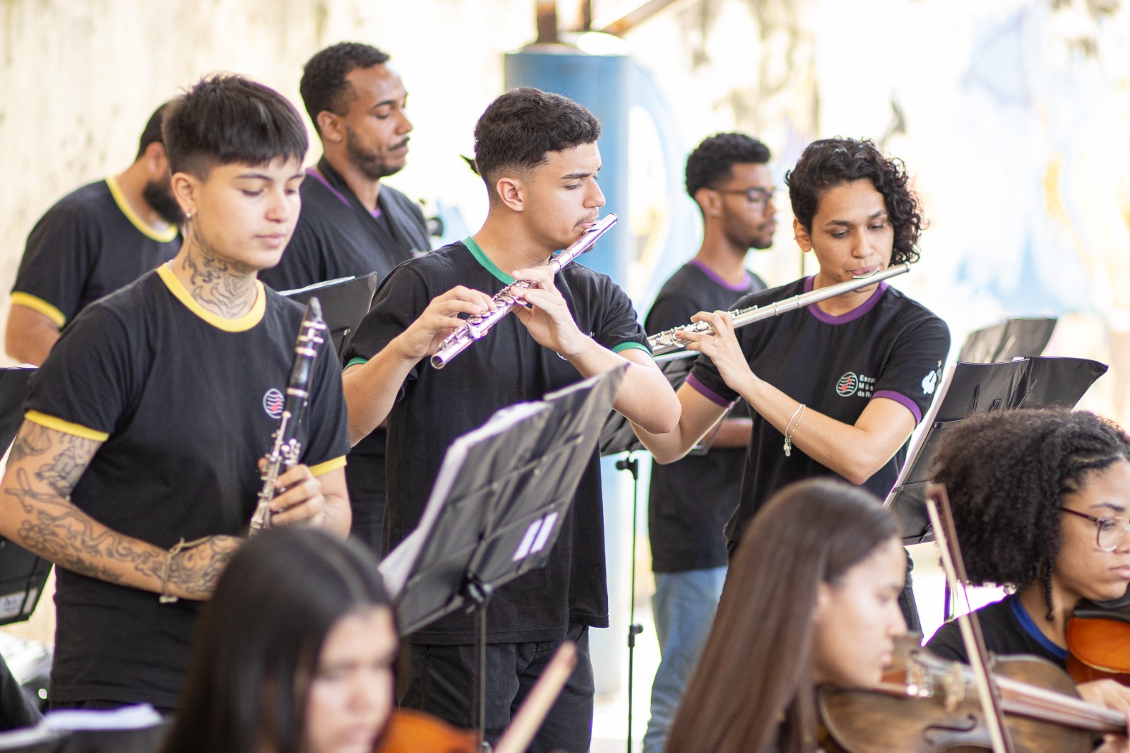 Escola de Música da Rocinha anuncia matrícula para crianças e jovens (Foto: Divulgação)