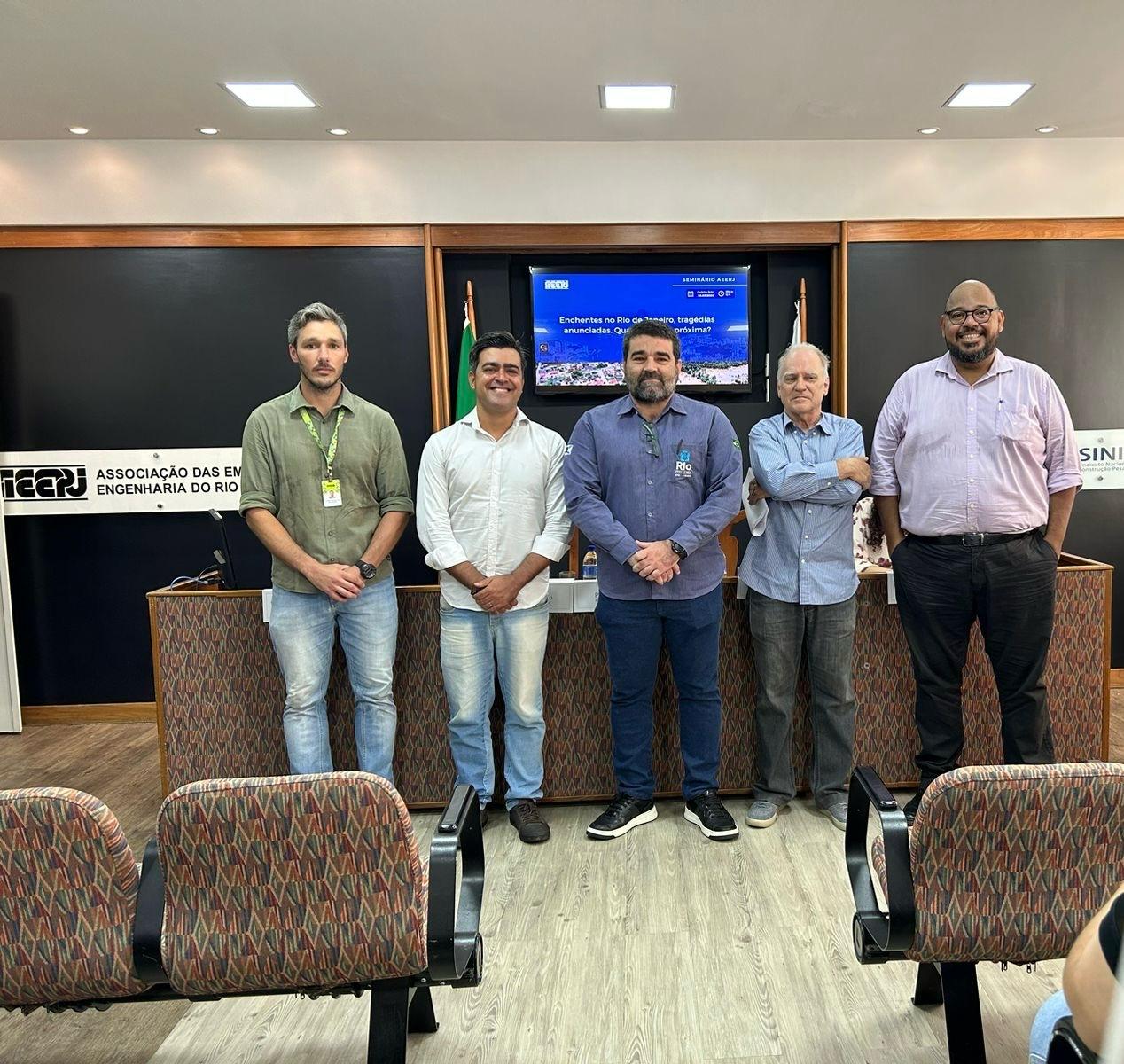 AAERJ promove seminário com o obletivo de discutir políticas públicas para as enchentes no Rio