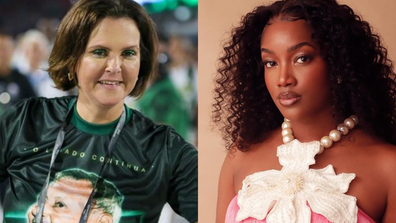 Iza e Cátia Drummond, presidente da Imperatriz