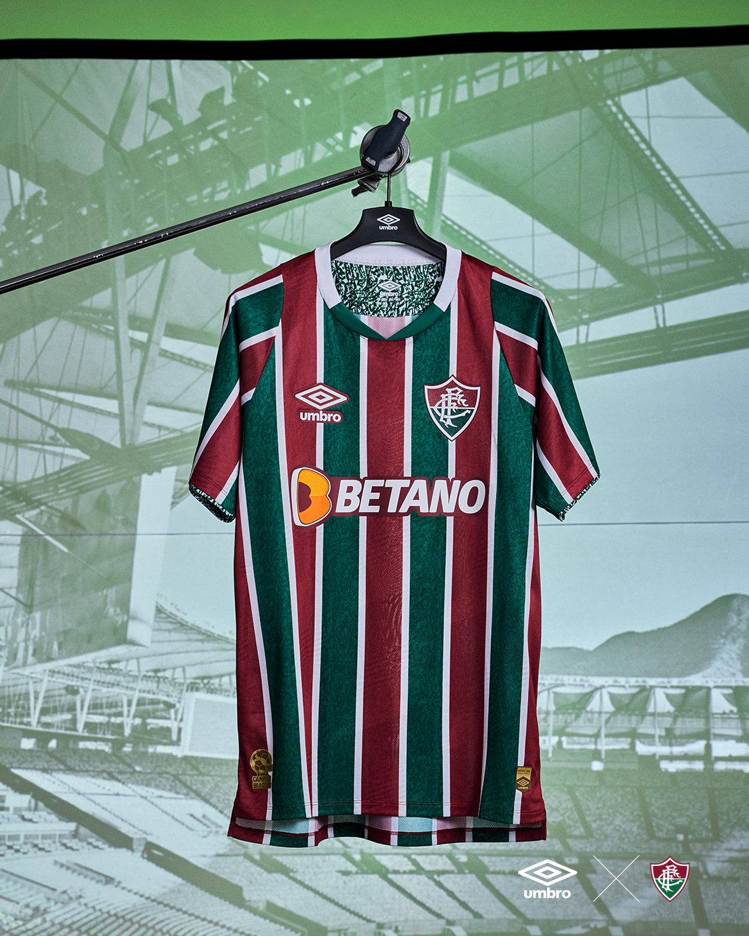 novo uniforme do Fluminense