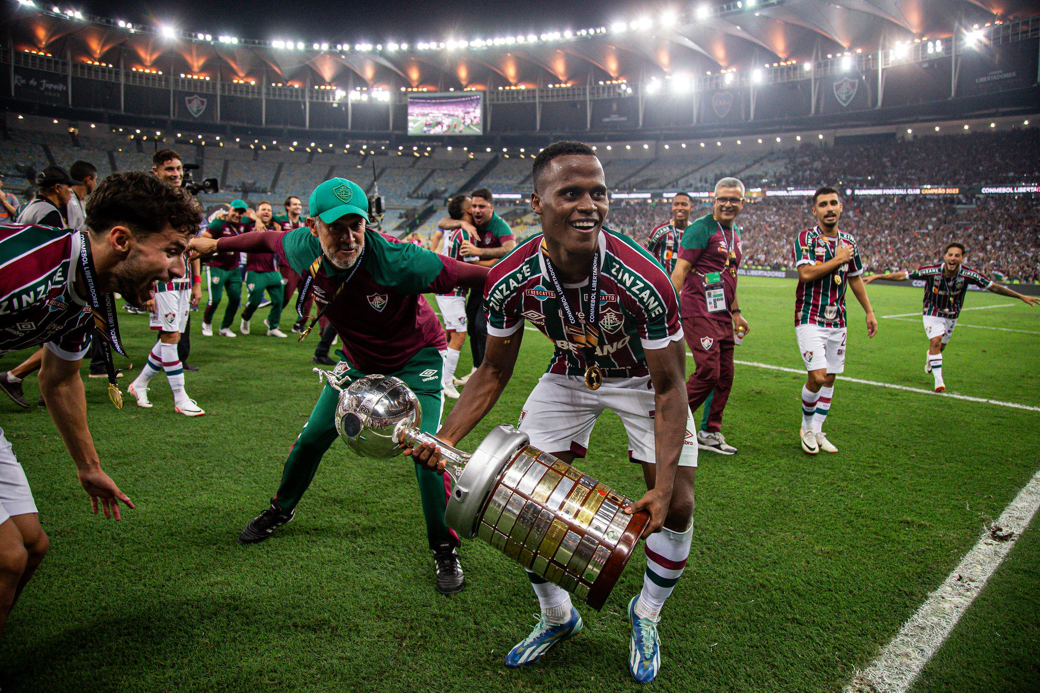 Arias em Fluminense x Boca, final da Libertadores (FOTO: Marcelo Gonçalves/Fluminense FC)