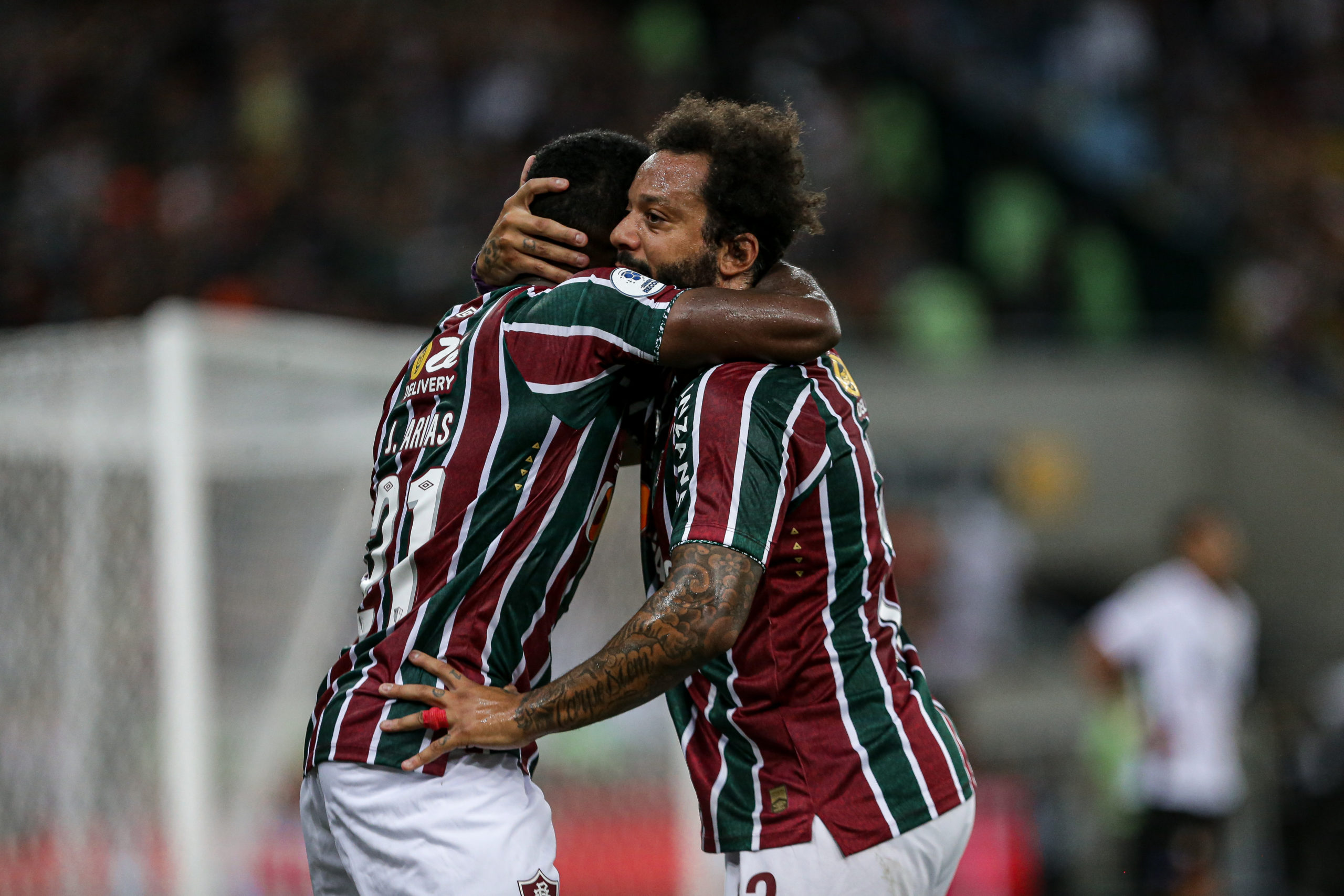 Fluminense x Ldu - Marcelo e Arias