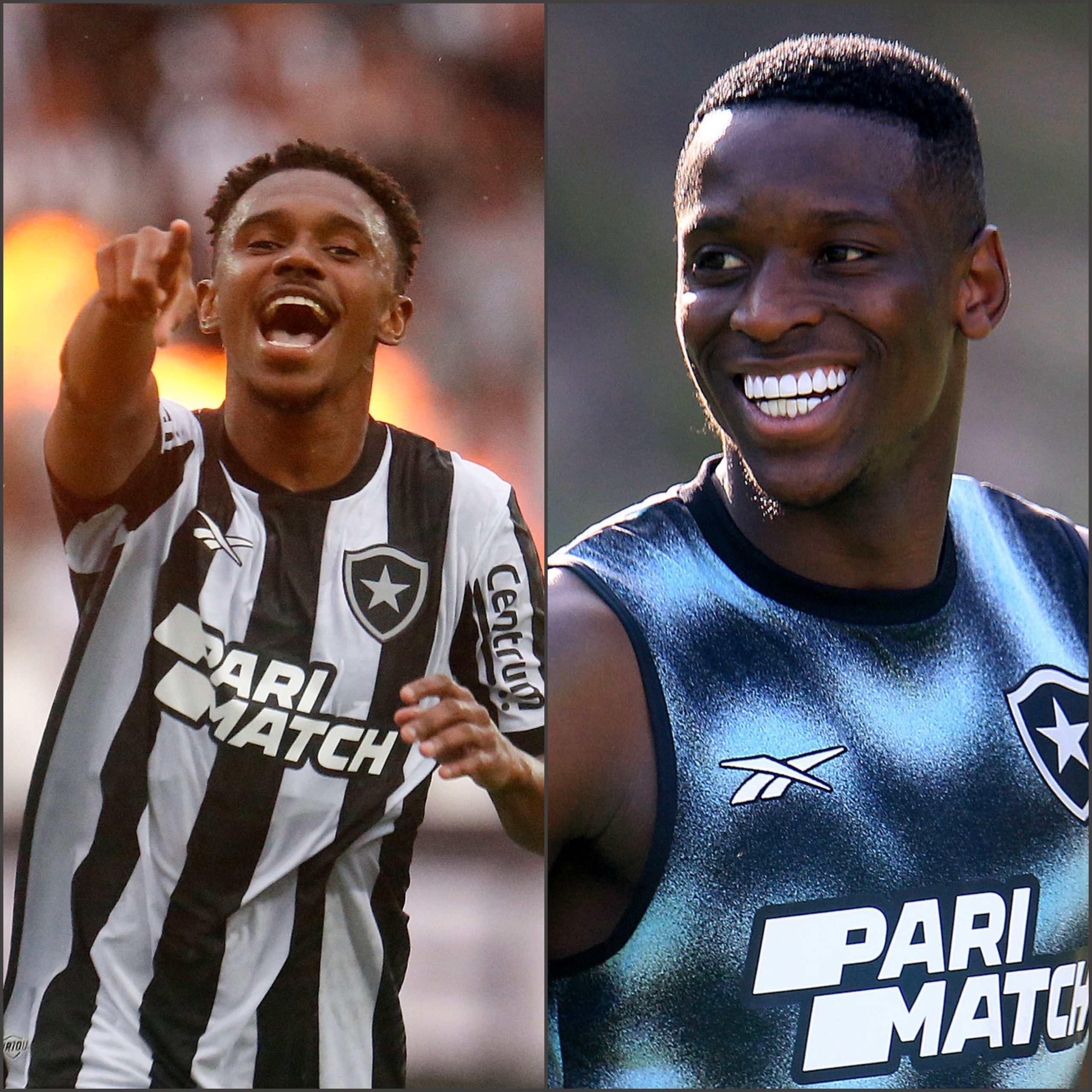 Jeffinho e Luiz Henrique