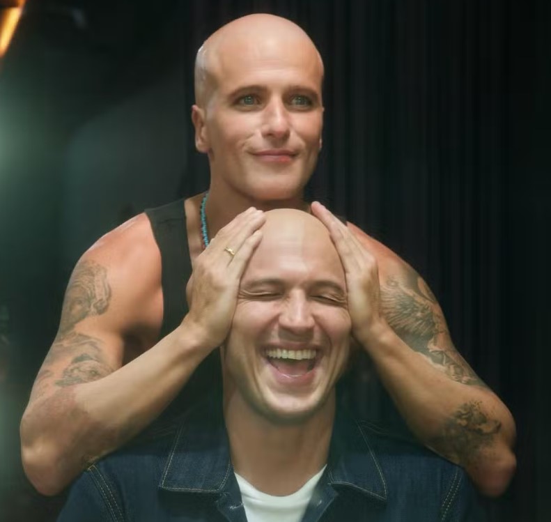 Bruno Gagliasso e Romulo Estrela