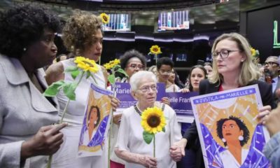 Homenagem a Marielle na Câmara dos Deputados: Dep. Benedita da Silv (PT - RJ). Dep. Talíria Petrone (PSOL - RJ). Dep. Luiza Erundina (PSOL - SP). Dep. Maria do Rosário (PT - RS).